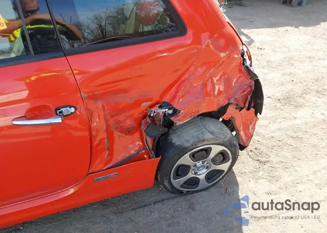 2015 Fiat 500E Battery Electric from USA, damaged, VIN 3C3CFFGE0FT549679